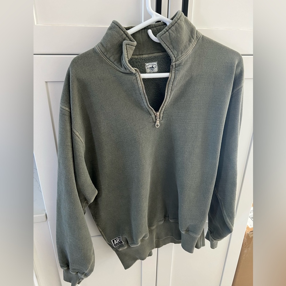 Quarter Zip Mens Small Atlantic Rancher